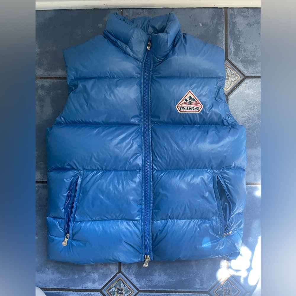 Pyrenex Spoutnic Mens Large Royal Blue Vest